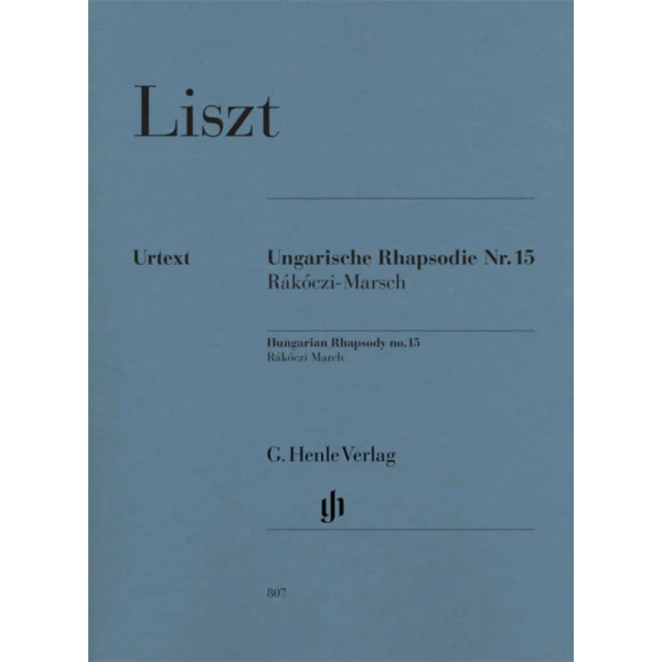 LISZT - Hungarian Rhapsody No.15 - Rákóczi March