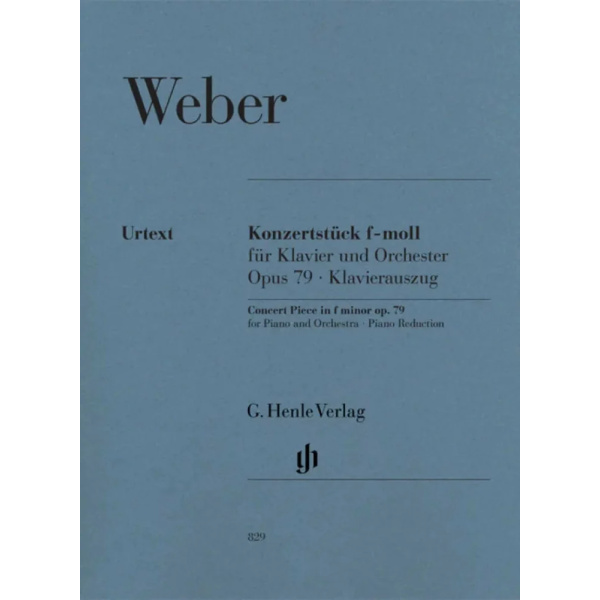 WEBER - Konzerstuck Fur Klavier Und Orchester F-Moll Op 79