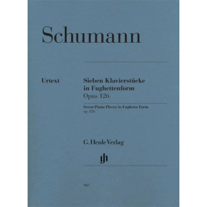 SCHUMANN - Seven Piano Pieces In Fughetta Form Op.126