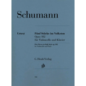 SCHUMANN - Five Pieces in Folk Style op.102