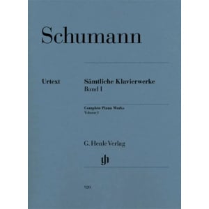 SCHUMANN - Complete Piano Works Volume 1