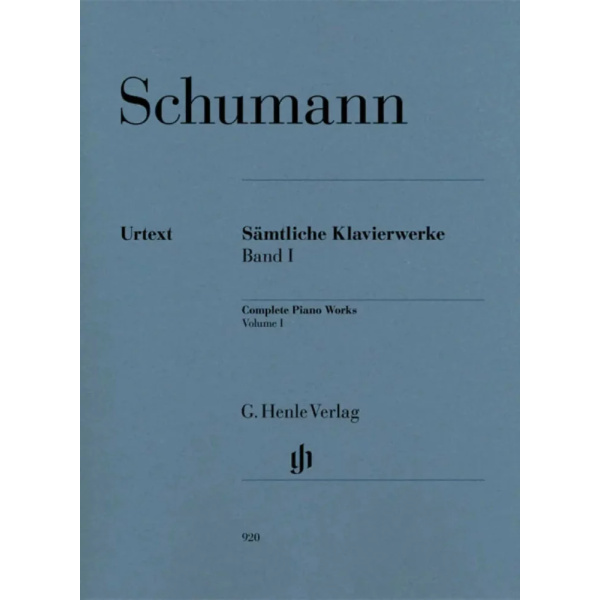 SCHUMANN - Complete Piano Works Volume 1