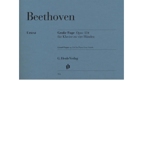 BEETHOVEN - Grand Fugue Op.134 - Piano Four-Hands