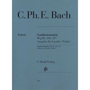 C. PH. E. BACH - Gambensonaten Wq 88