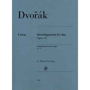 DVORAK - String Quartet in Eb major op.51