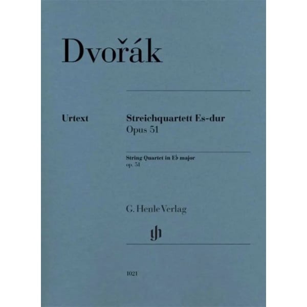 DVORAK - String Quartet in Eb major op.51