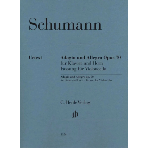 SCHUMANN - Adagio and Allegro op.70 - Version for Violoncello