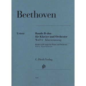 BEETHOVEN - Rondo In B Flat WoO 6 for Piano an Orchestra