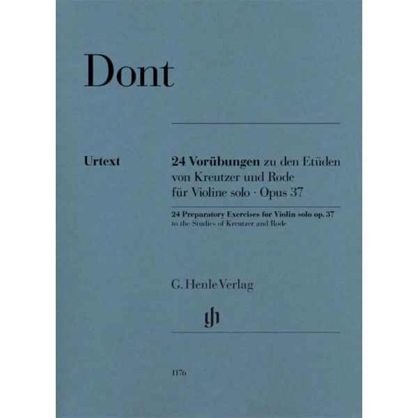 DONT - 24 Preparatory Exercises op. 37