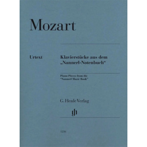 MOZART - Piano Pieces From The 'Nannerl Music Book'