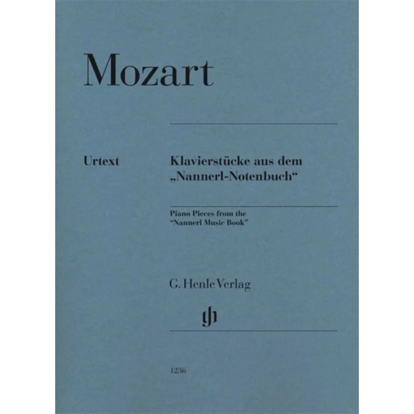 MOZART - Piano Pieces From The 'Nannerl Music Book'