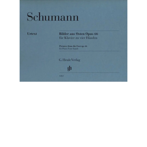 SCHUMANN - Pictures from the East op.66 - 4 mani