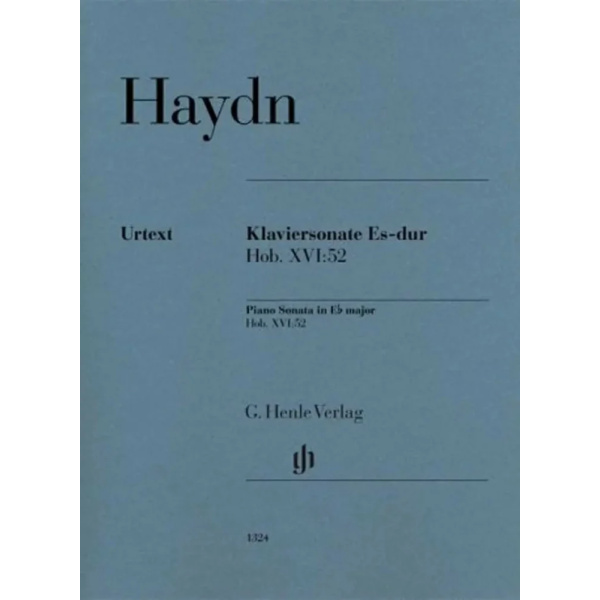 HAYDN - HAYDN J. Klaviersonate Es-dur Hob.XVI:52