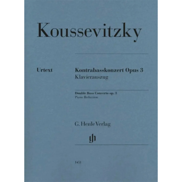 KOUSSEVITZKY - Double Bass Concerto op. 3