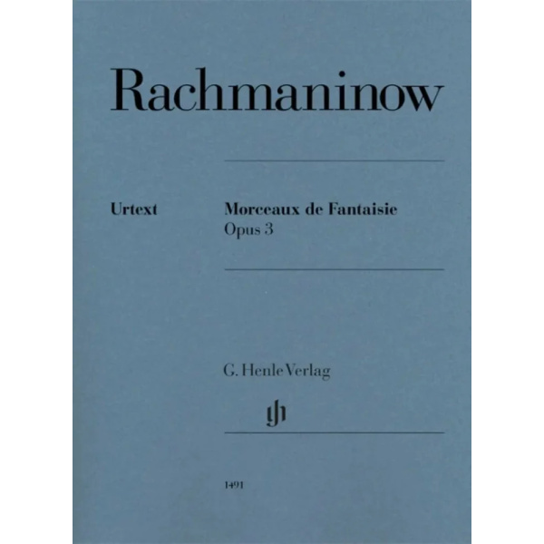 RACHMANINOFF - Morceaux de Fantaisie op.3