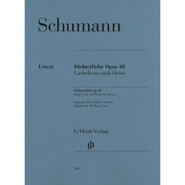 SCHUMANN - Dichterliebe Op. 48 - Edition for Medium Voice