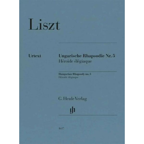 LISZT - Hungarian Rhapsody No.5 - Héroide élégiaque