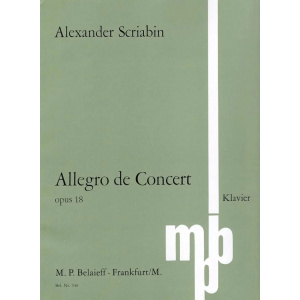 SKRJABIN - Allegro de Concert op. 18