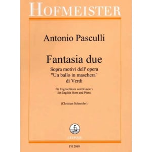 PASCULLI - Fantasia Nr.2 Sopra motivi dell'opera 'Un ballo in maschera' di Verdi
