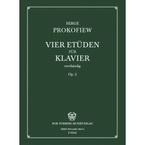 PROKOFIEFF - Vier Etüden