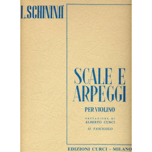 SCHININA' - Scale e arpeggi - fascicolo 2