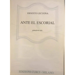 LECUONA - Ante el Escorial