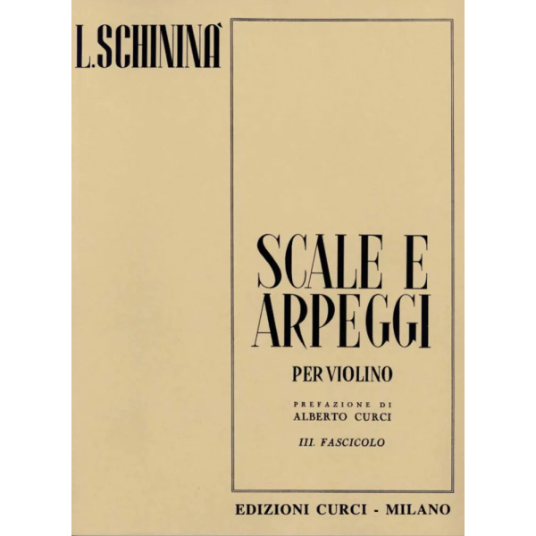 SCHININÀ - Scale E Arpeggi Vol. 3