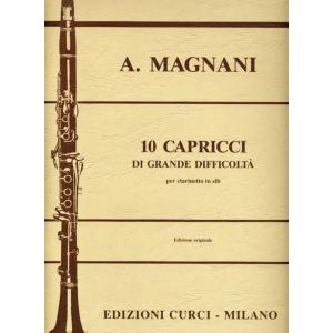 MAGNANI - 10 Capricci Clarinetto