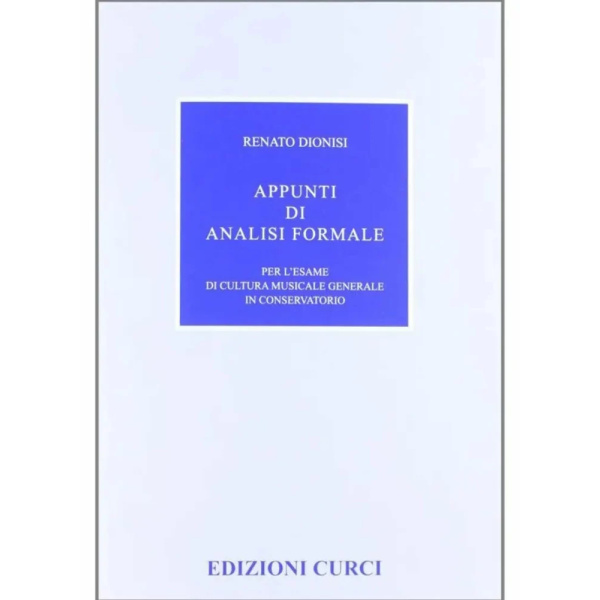 DIONISI - Appunti Di Analisi Formale