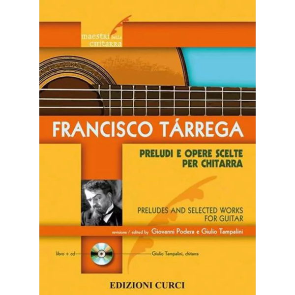 TARREGA - PRELUDI E OPERE SCELTE PER CHITARRA