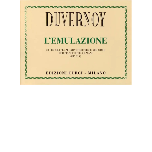 DUVERNOY - Emulazione Op. 314