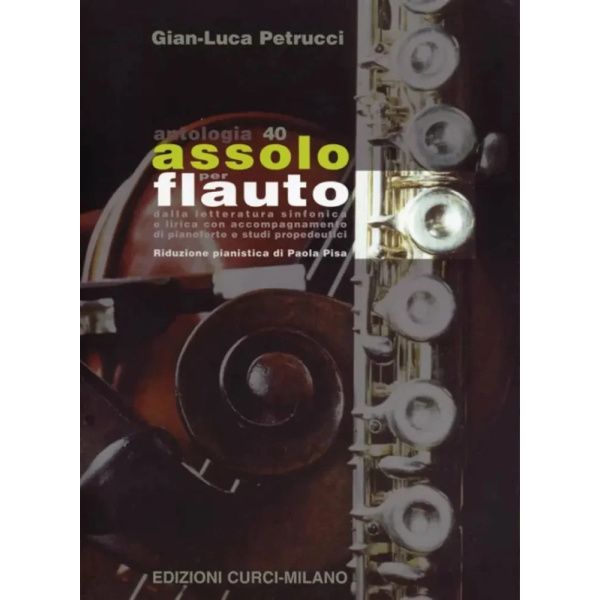 PETRUCCI - Antologia 40 Assolo per Flauto