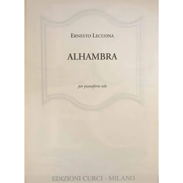 LECUONA - Alhambra