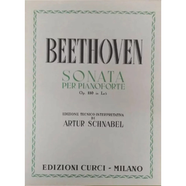 BEETHOVEN - Sonata op. 110 in La bem.