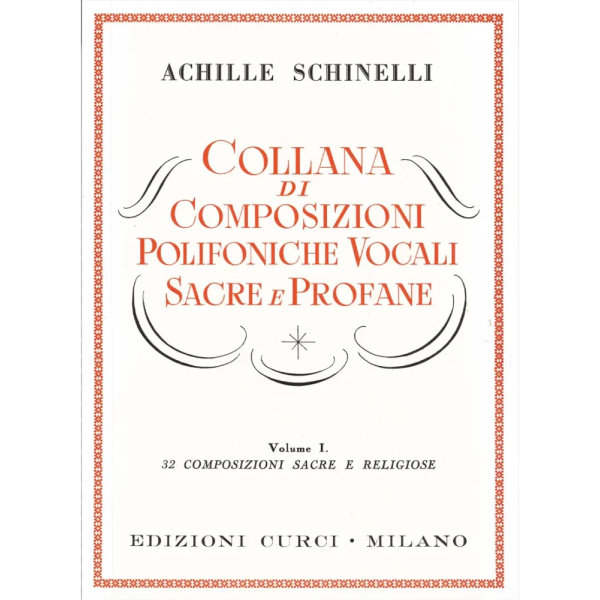 SCHINELLI - Collana Di Composiz.Polifoniche Vol.1