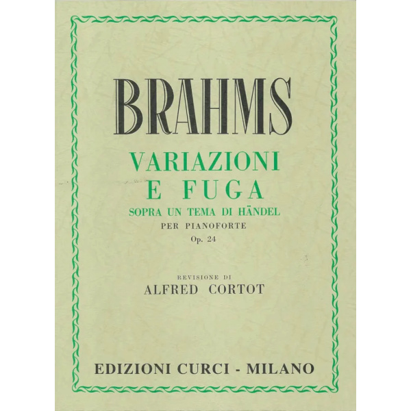 BRAHMS - Variazioni e fuga Sopra un tema di Handel