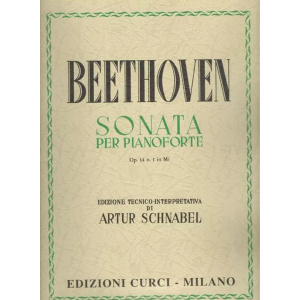 BEETHOVEN - SONATA PER PIANOFORTE OPUS 14 N. 1