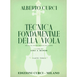 CURCI - Tecnica fondamentale della viola Parte 3