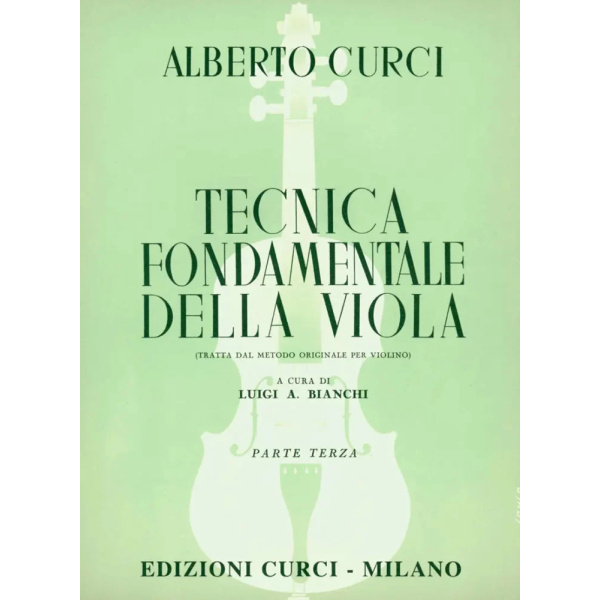 CURCI - Tecnica fondamentale della viola Parte 3