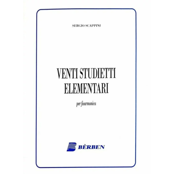 SCAPPINI - Venti Studietti Elementari per Fisarmonica