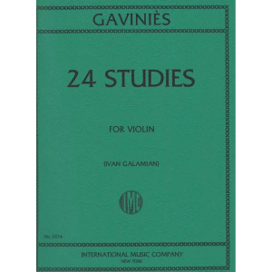 GAVINIES - 24 Studi - Violino