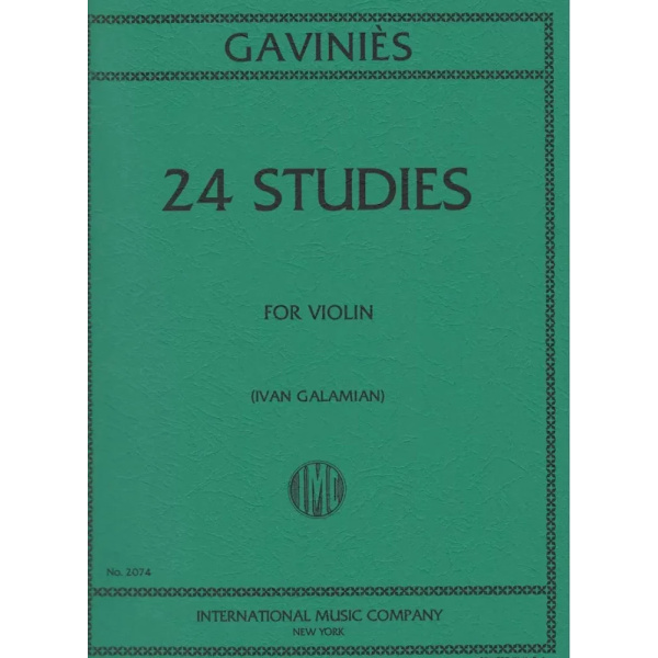 GAVINIES - 24 Studi - Violino
