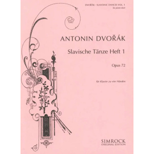 DVORAK - Slavonic Dances op. 72 Heft 1