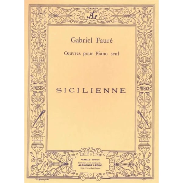 FAURE - Sicilienne