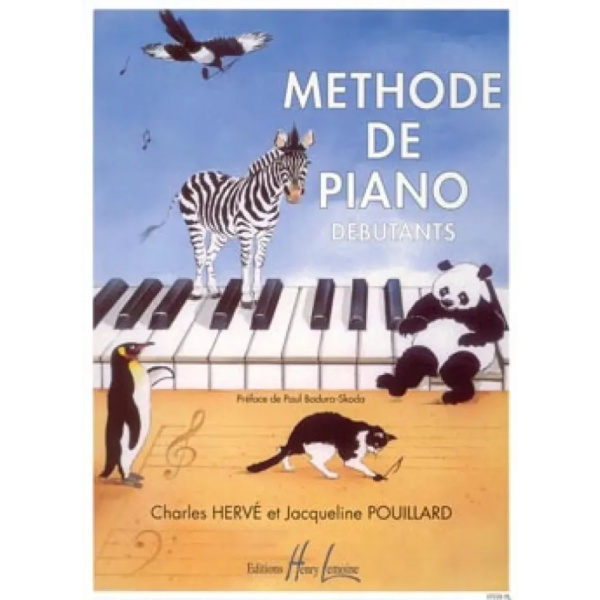 HERVÉ - METHODE DE PIANO DEBUTANTS