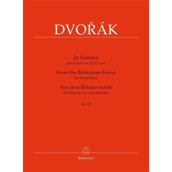 DVORAK - From The Bohemian Forest Op.68 For Piano Duet
