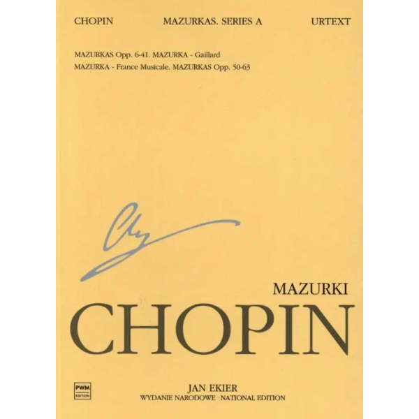 CHOPIN - National Edition: Mazurkas (Ekier) MINIATURE SCORE