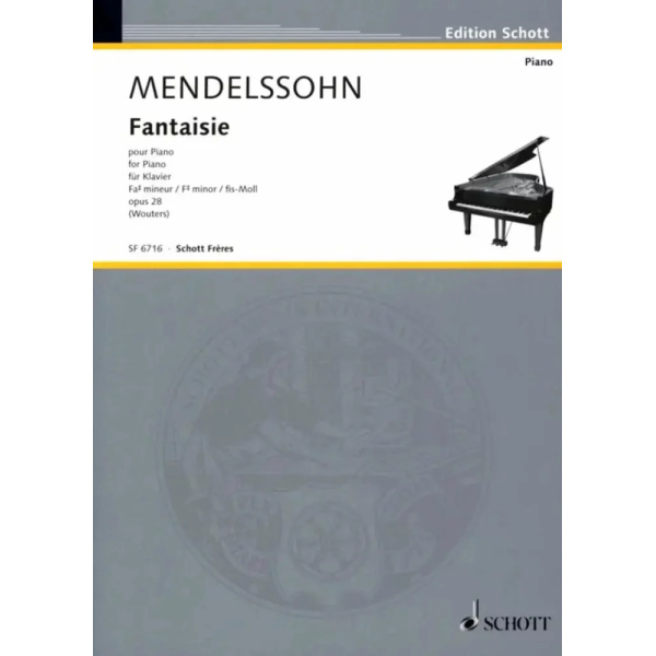 MENDELSSOHN - Fantaisie en fa dièse mineur op. 28