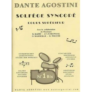 DANTE AGOSTINI - SOLFEGE SYNCOPE - VOLUME 1 BIS