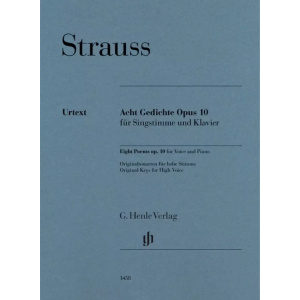 STRAUSS - EIGHT POEMS Op. 10